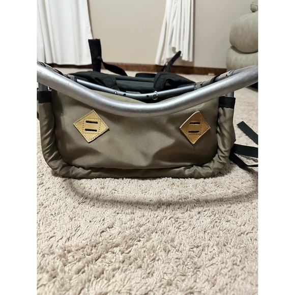 Hi Adventure External Frame Hiking Backpack Olive Green Vntge Trekking-Rucksack - Picture 5 of 7